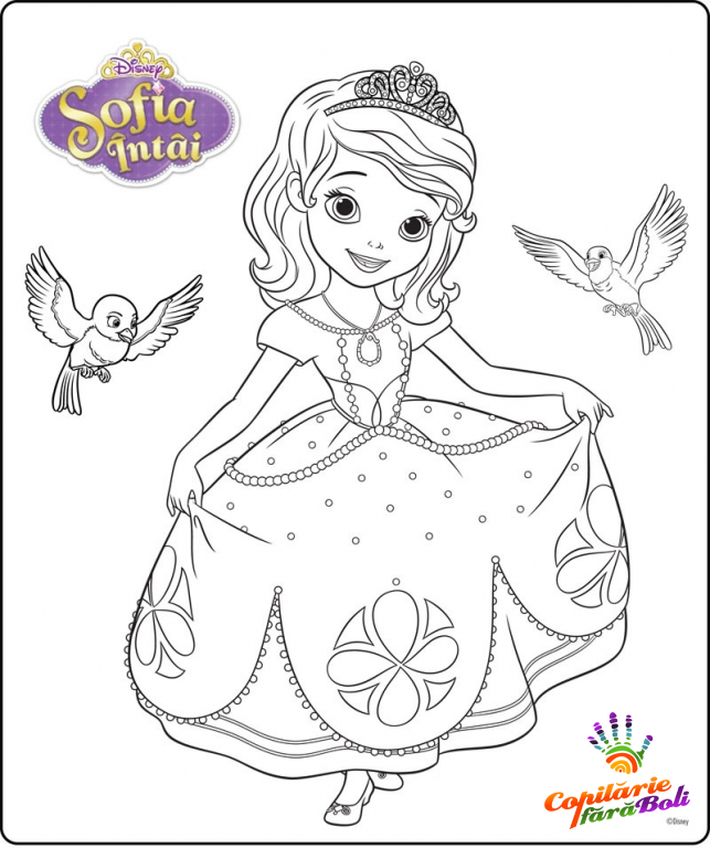 Plansă de colorat 4